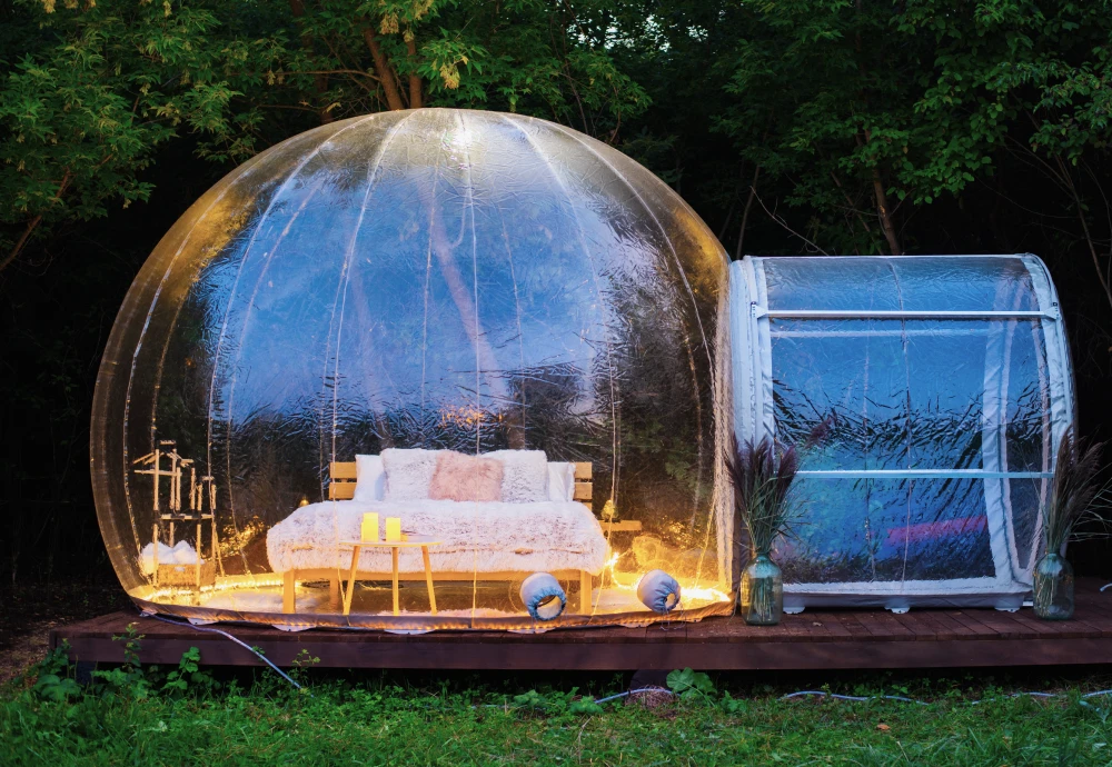 garden igloo bubble tent